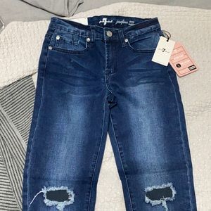 7 for all mankind girls jeans size 14